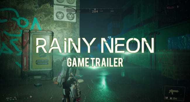 Rainy Neon-un 4-cü Beynəlxalq GameSummit oyun festivalı üçün eksklüziv yaradılan ilk treyleri - Video