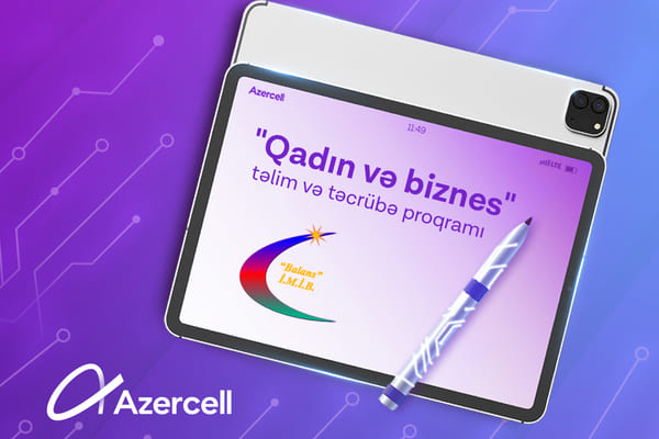 Azercell şəkili qadın sahibkarları dəstəkləyir