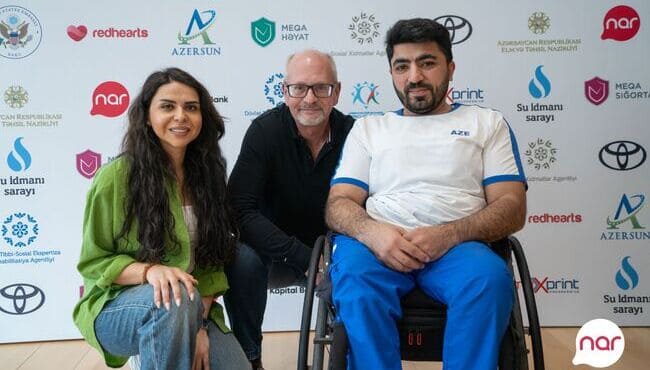İnklüziv təşəbbüsləri dəstəkləyən “Nar” “DanceAbility” iştirakçıları ilə görüşüb