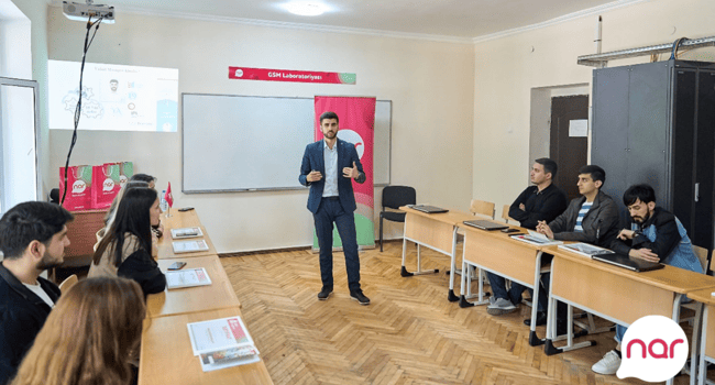 “Nar”ın dəstəyi ilə tələbələr üçün təlimlər keçirildi