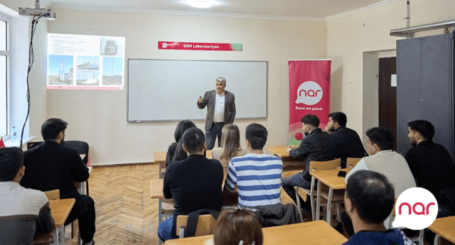 “Nar”ın dəstəyi ilə tələbələr üçün təlimlər keçirildi