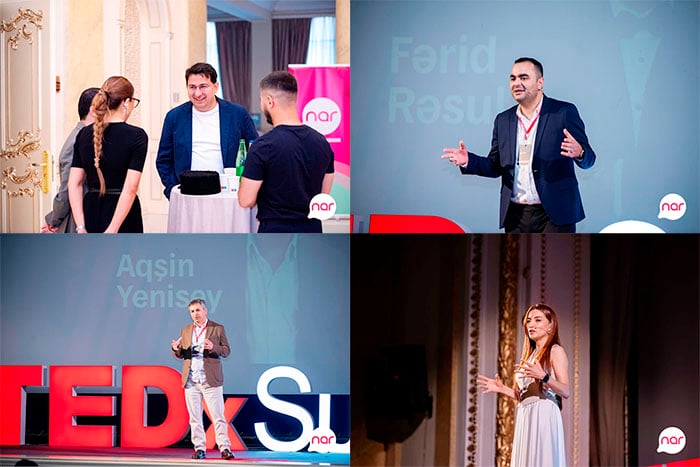 “Nar”ın əsas tərəfdaşlığı ilə “TEDx Sumgait” tədbiri uğurla başa çatdı